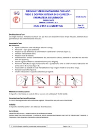 Foglietto illustrativo Siringhe sterili monouso con ago fisso e doppio sistema di sicurezza – Farmatexa Sicurtouch_page-0001